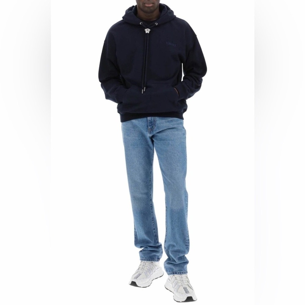 New Authentic Versace “Biggie Medusa” Nonstretch Denim Jeans – Size 34 - Picture 3 of 17